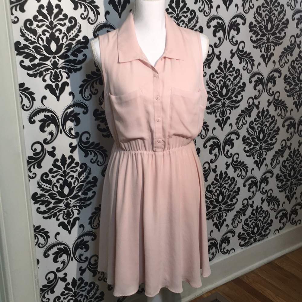 Petal Pink Camisole Slip Dress